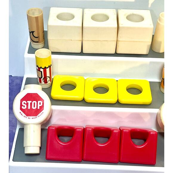 Vintage 1983 Johnson + Johnson Peg Pals Village People Parts / Pieces TOY - Picture 5 of 6